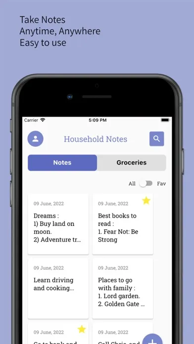 صور Household Notes