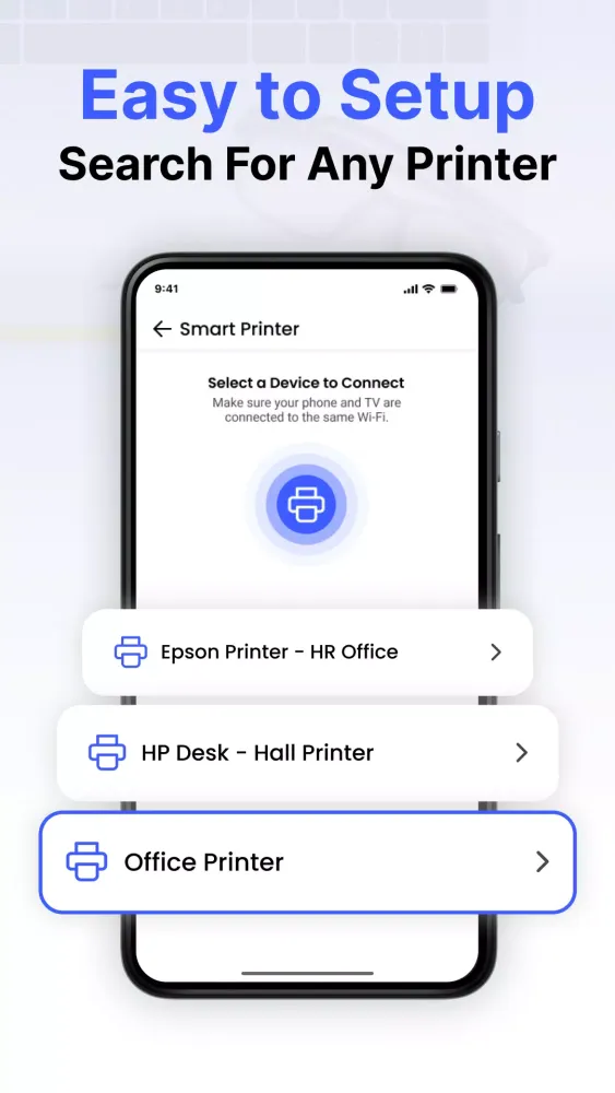 Tangkapan layar Smart Printer: Print Documents