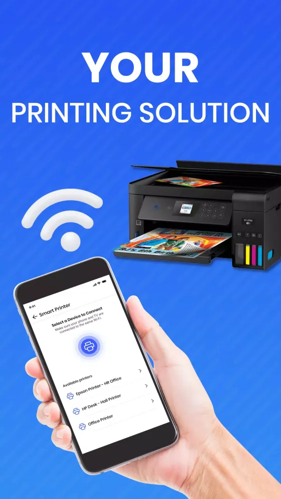Tangkapan layar Smart Printer: Print Documents