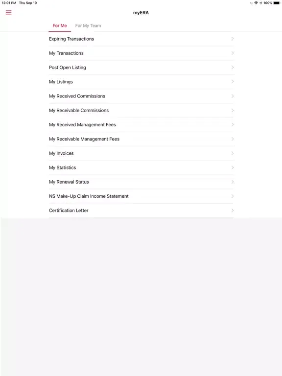 Tangkapan skrin iERA Singapore - Version 7 iPad 