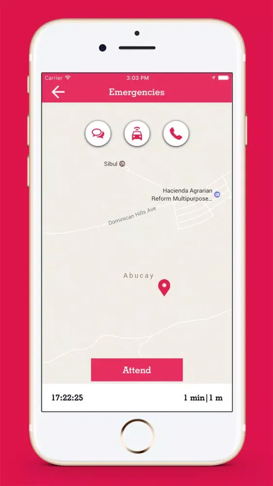 Emergency Responder App Screenshots