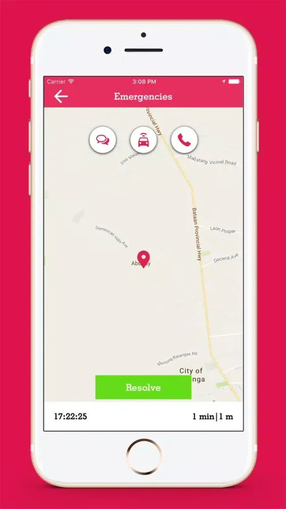 Emergency Responder App Screenshots