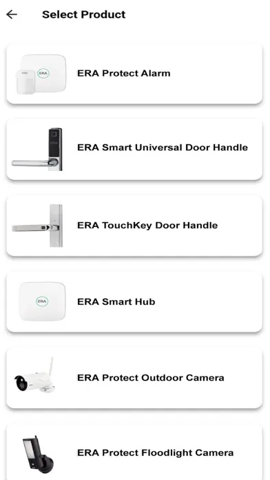 Скриншоты ERA Smart Home
