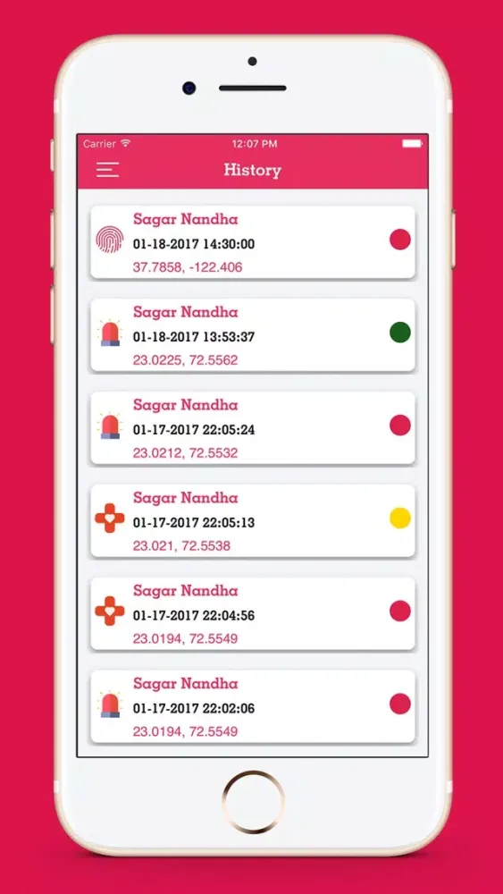 تصاویر Emergency Response App