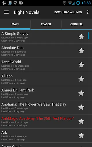 BakaReader EX Screenshots