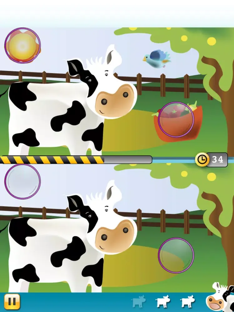 Capturas de pantalla de Animal differences: Try and find them! PRO iPad 