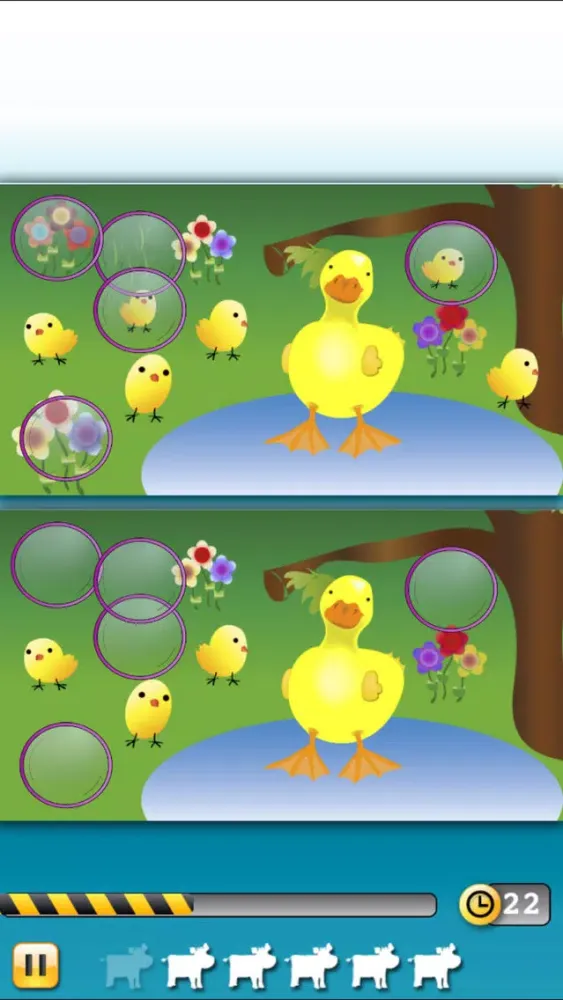 Capturas de pantalla de Animal differences: Try and find them! PRO