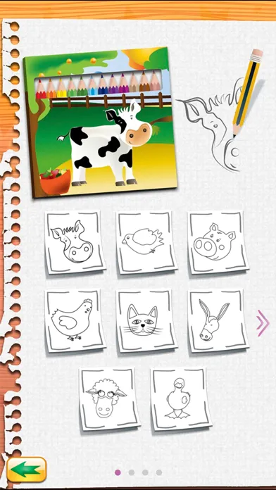 Draw and Colour: The Farm PRO স্ক্রিনশট