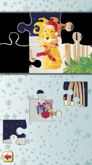 Capturas de tela do Xmas Jigsaw Puzzle Game Jungle