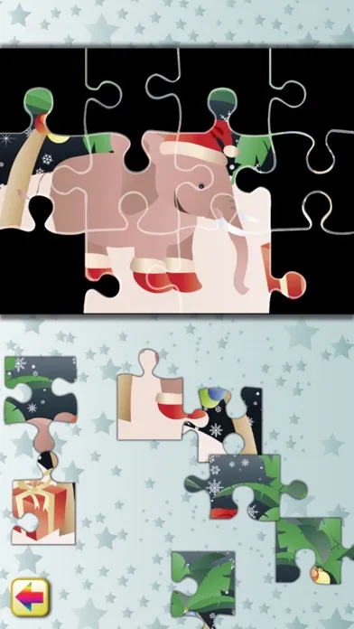 Capturas de tela do Xmas Jigsaw Puzzle Game Jungle