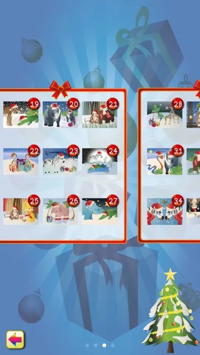 Capturas de tela do Xmas Jigsaw Puzzle Game Jungle