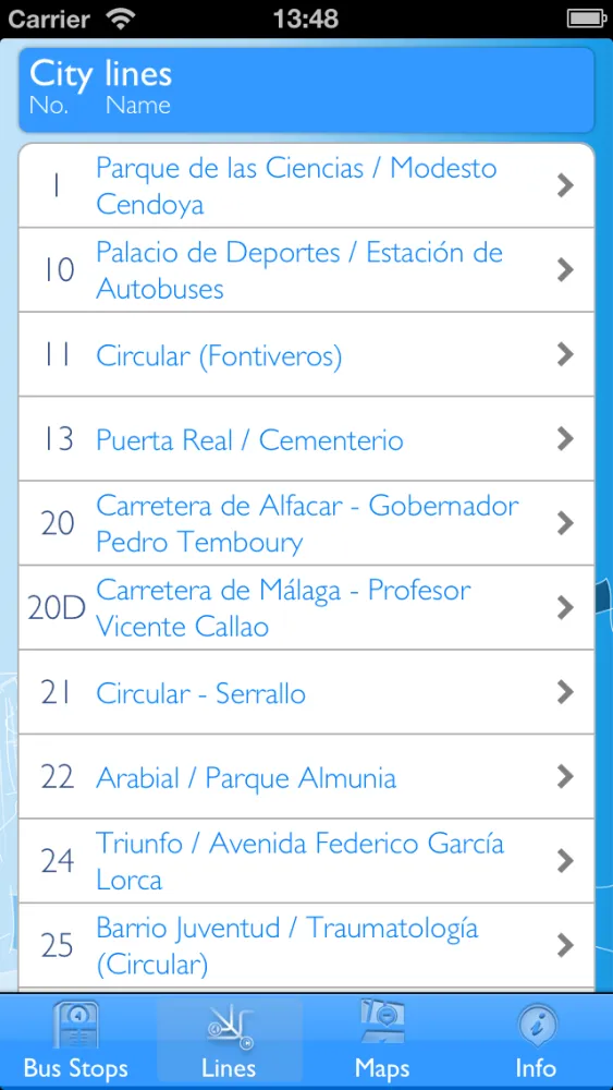 BusGranada - Your best tour guide for getting around Granada 스크린샷