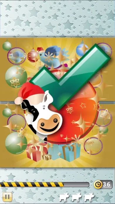 Ảnh chụp màn hình của Christmas Animal Differences: Search and Find!