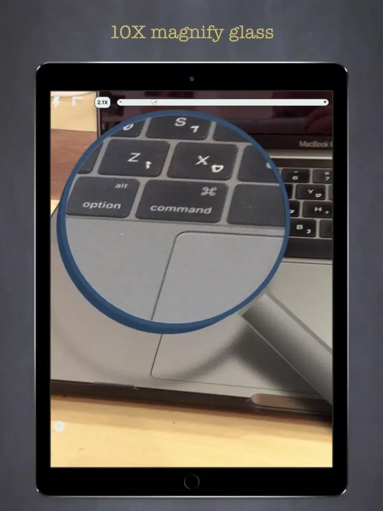 Magnifier - Zoom Magnifying Glass With Flashlight iPad  Ekran Görüntüleri