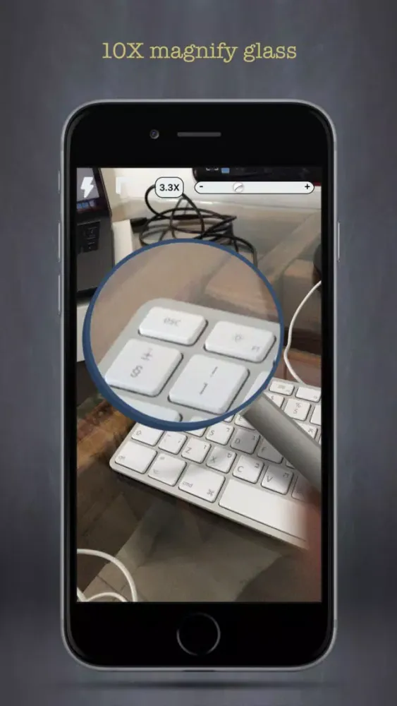 Magnifier - Zoom Magnifying Glass With Flashlight Ekran Görüntüleri