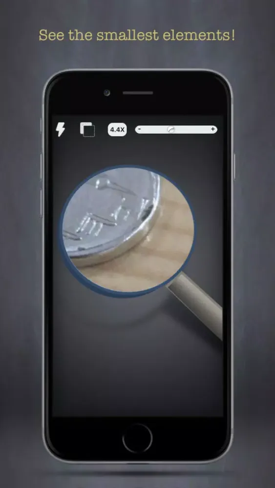 Magnifier - Zoom Magnifying Glass With Flashlight Ekran Görüntüleri