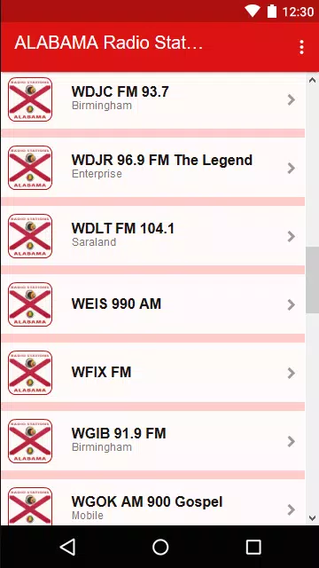 Alabama Radio Stations Screenshots