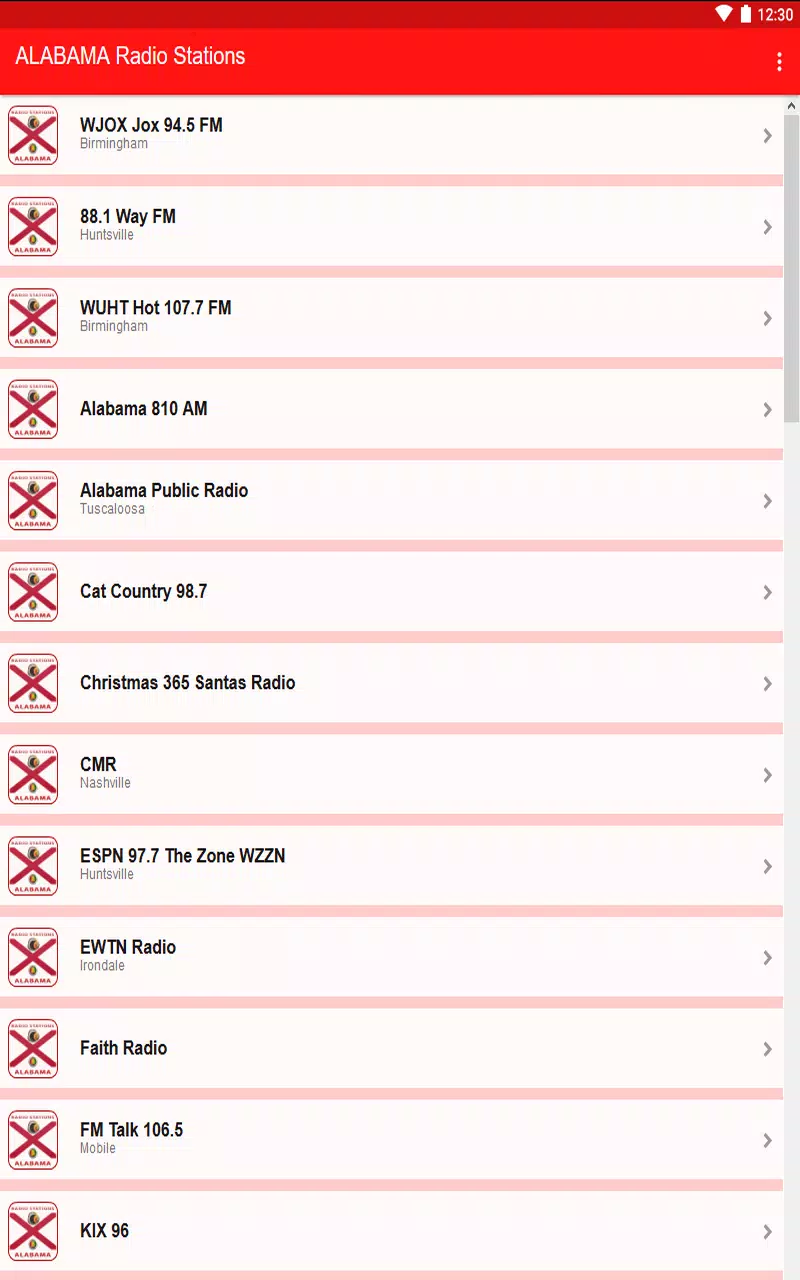 Alabama Radio Stations Screenshots