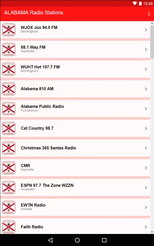Alabama Radio Stations Screenshots