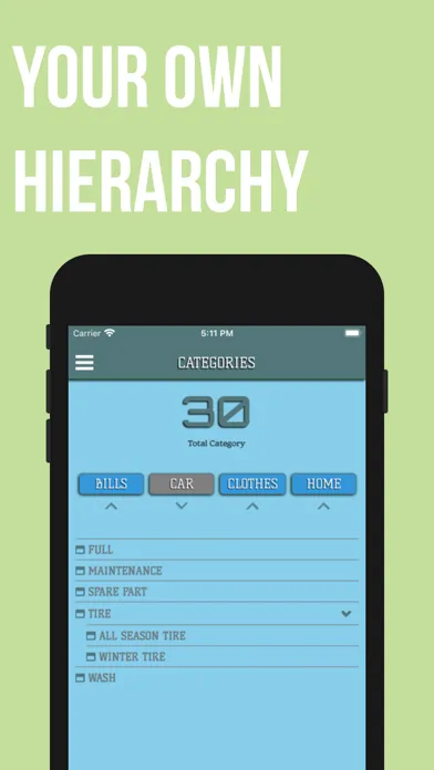 Zrzuty ekranu Dexera - Expense Tracker