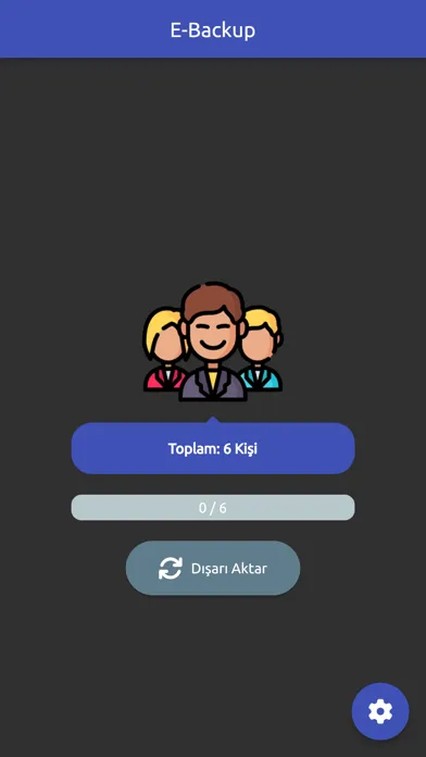 Ảnh chụp màn hình của E-Backup