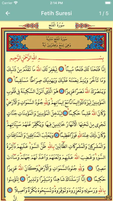 Fetih Suresi (Sesli) 스크린샷