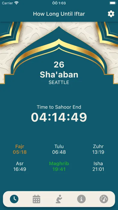 Ramadan 2024 - Prayer Times应用截图