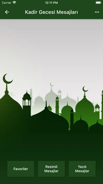 Kadir Gecesi Mesajları 스크린샷