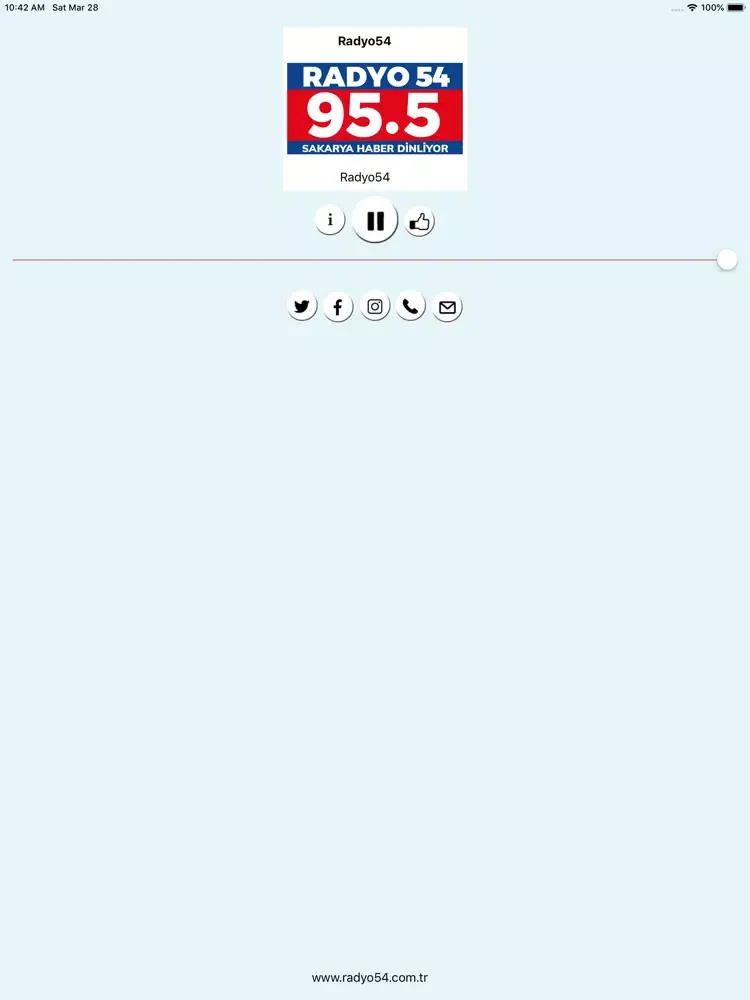 Radyo54 iPad  স্ক্রিনশট