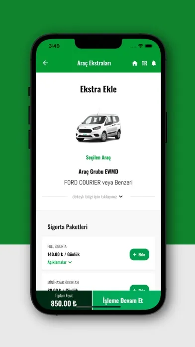Erboy Rent a Car স্ক্রিনশট