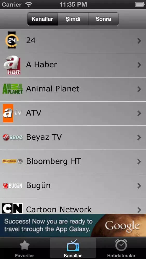 TvTurk Ekran Görüntüleri