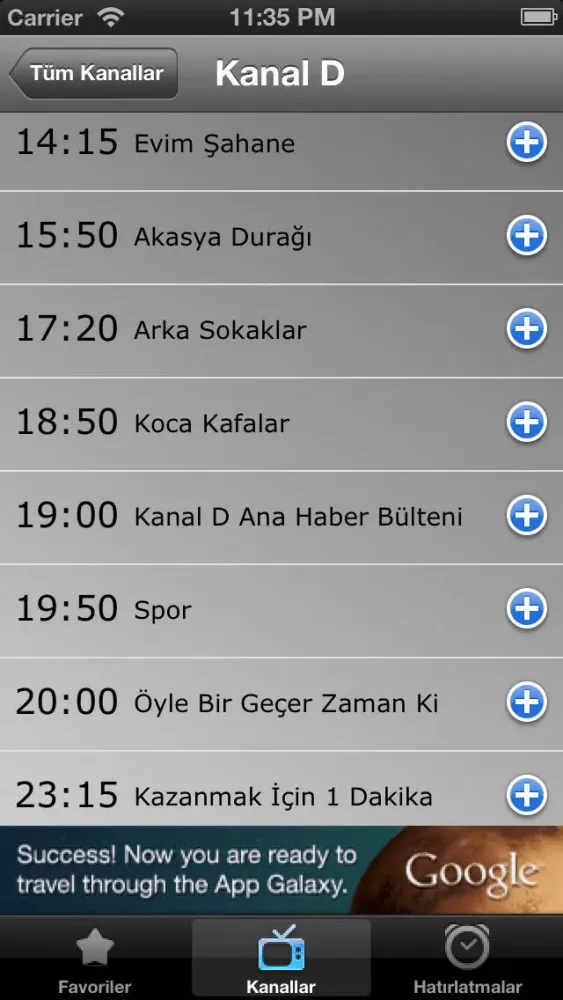 TvTurk Ekran Görüntüleri