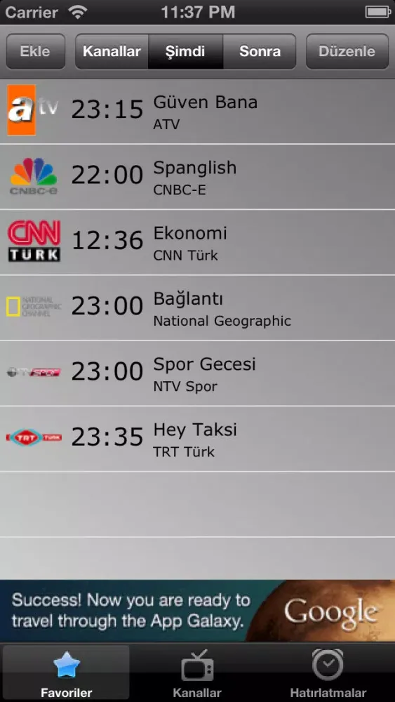 TvTurk Ekran Görüntüleri