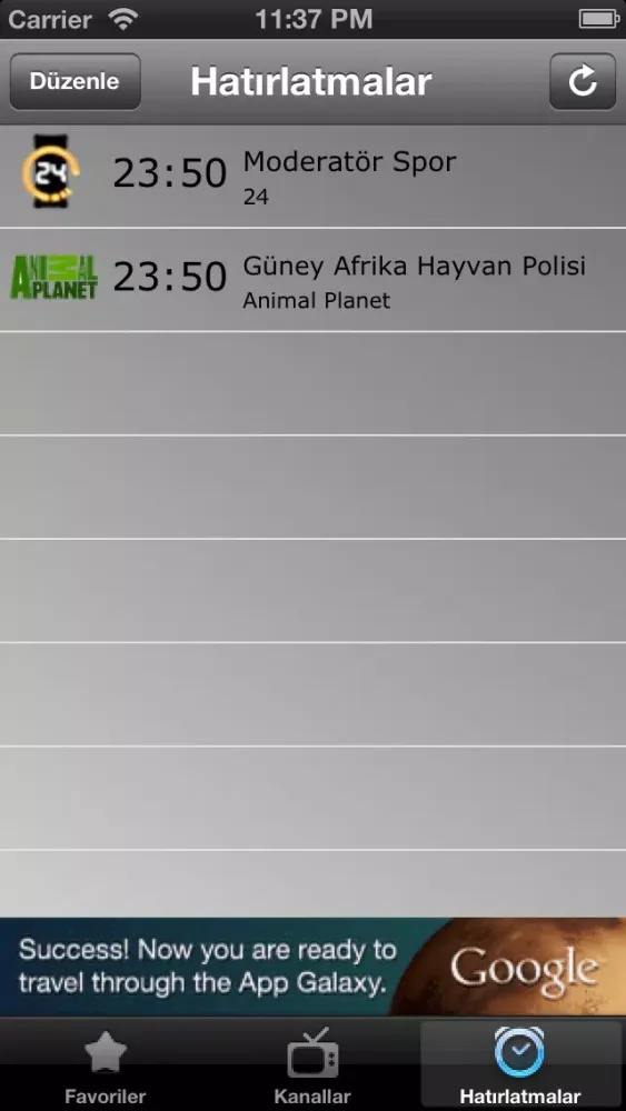 TvTurk Ekran Görüntüleri