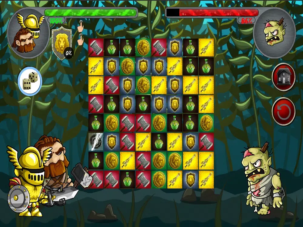 Monster War Puzzle iPad  سکرین شاٹس