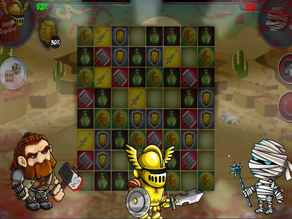 Monster War Puzzle iPad  سکرین شاٹس