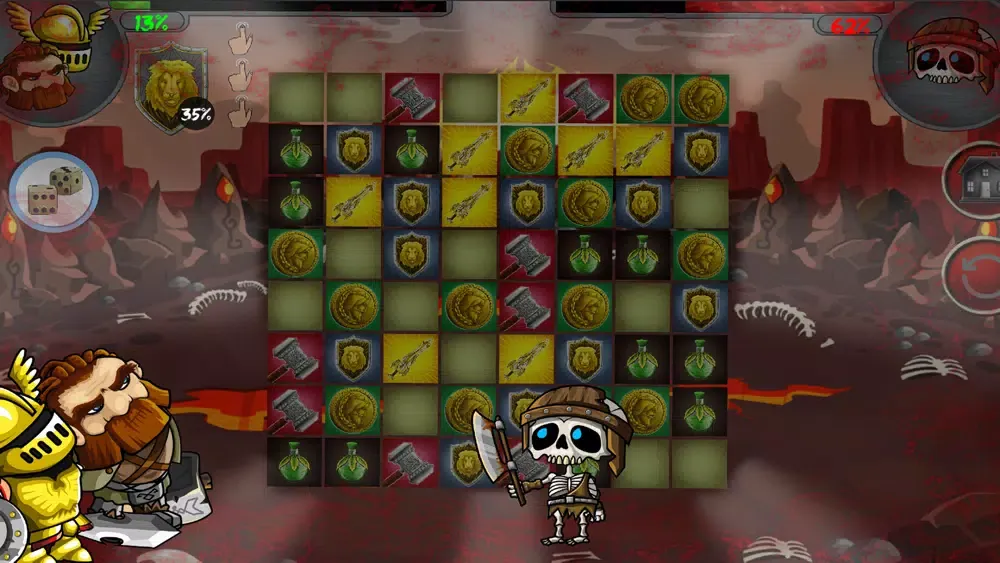 Monster War Puzzle سکرین شاٹس