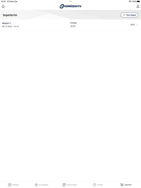 Gümüşsuyu Mobil iPad  স্ক্রিনশট