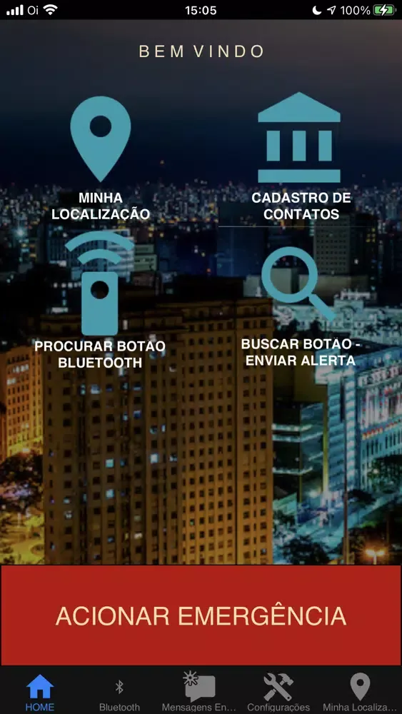 Screenshot di Panic Control / SOS