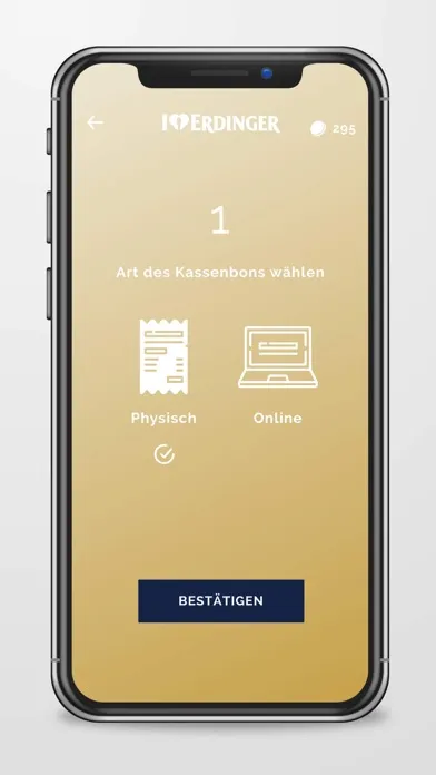 Tangkapan layar ERDINGER Fan-App