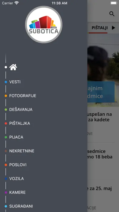 Capturas de tela do SUBOTICA.com
