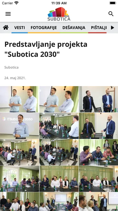 Capturas de tela do SUBOTICA.com