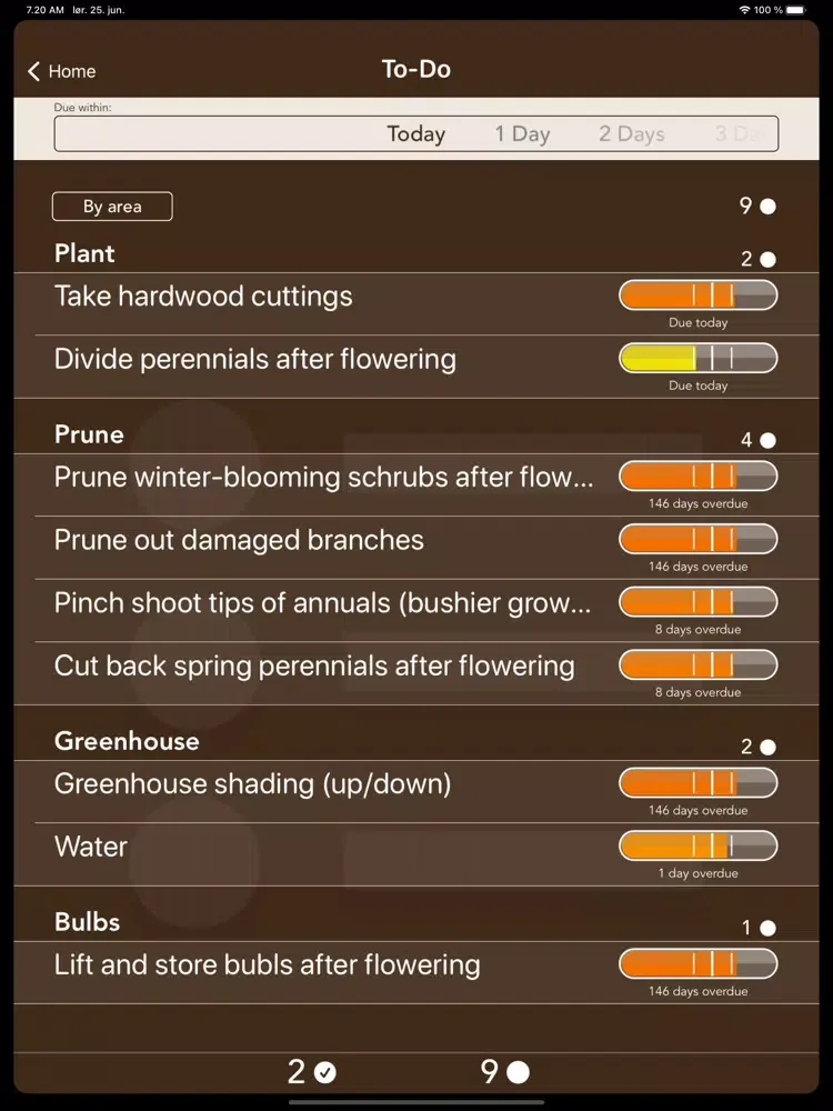 Capturas de pantalla de Erdy - Garden Reminder iPad 