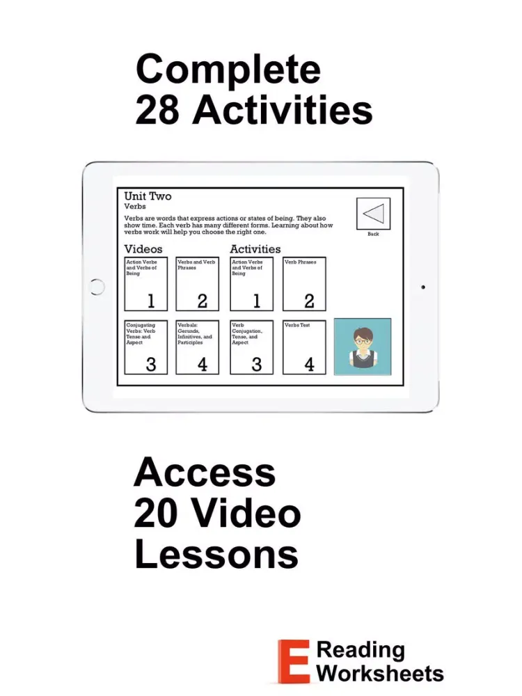 Parts of Speech App Premium iPad  Screenshots