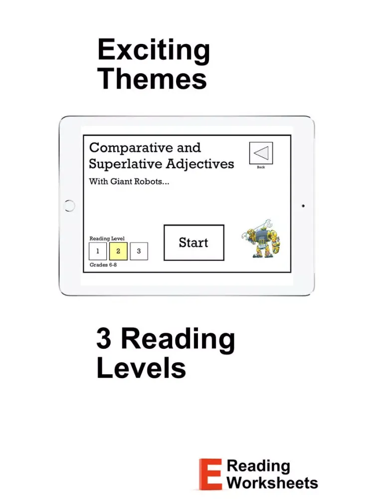 Parts of Speech App Premium iPad  Screenshots