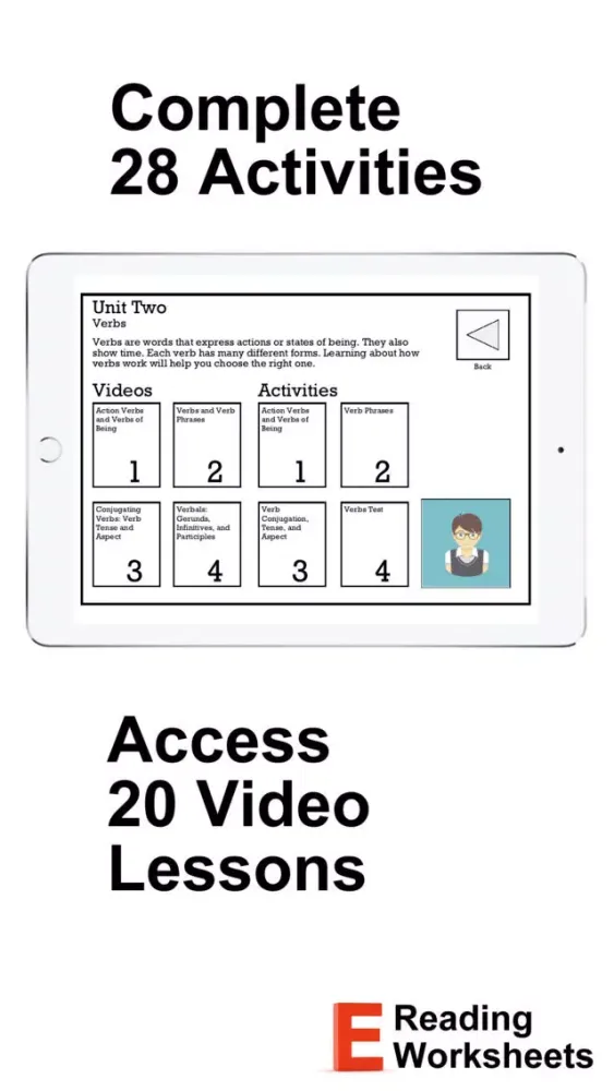 Parts of Speech App Premium Screenshots