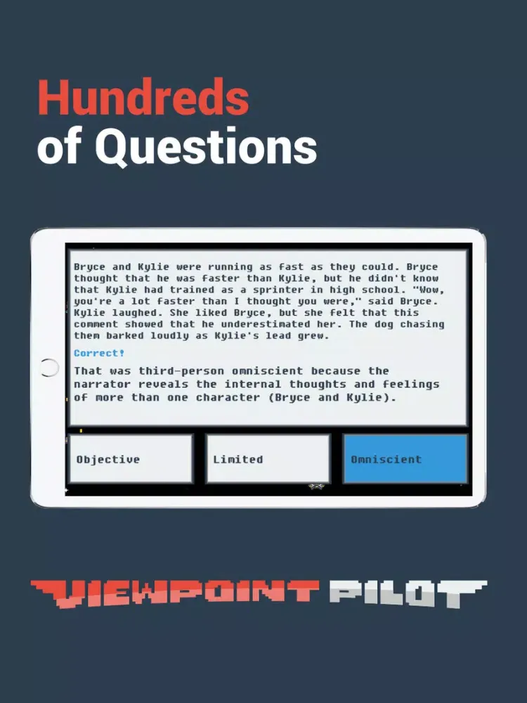 Viewpoint Pilot: Point of View Review Game iPad 应用截图