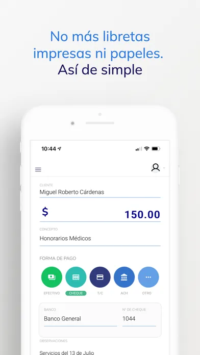e-recibos سکرین شاٹس