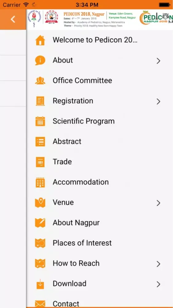 PEDICON2018 স্ক্রিনশট