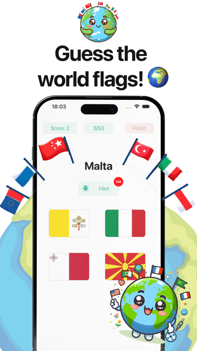 Ảnh chụp màn hình của Flag Quiz·